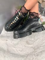 Pantofi piele naturala Yusra - imagine 5