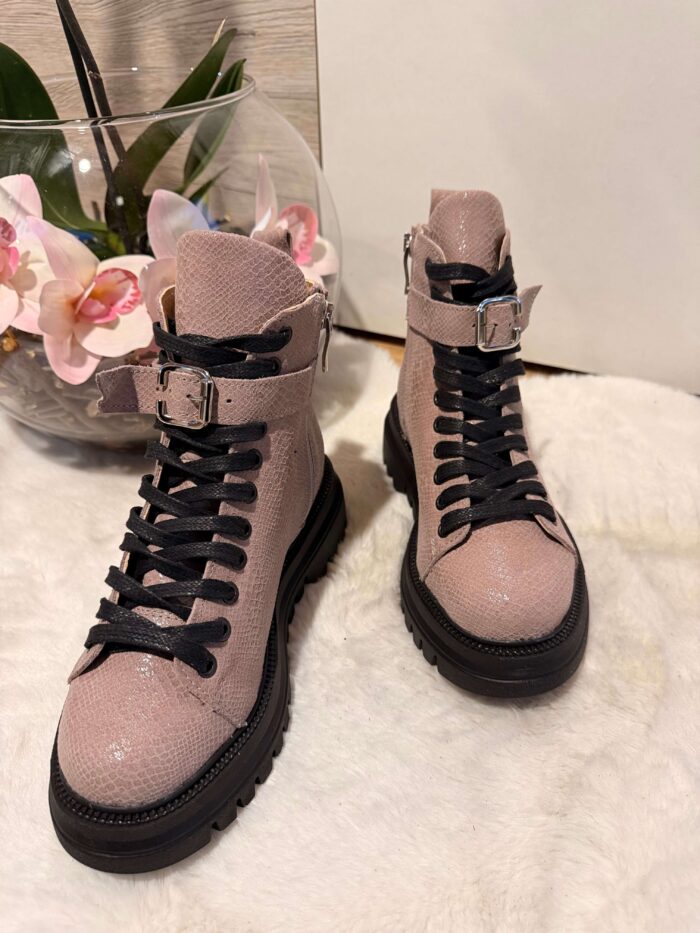 Ghete piele naturala Kenzy - imagine 5