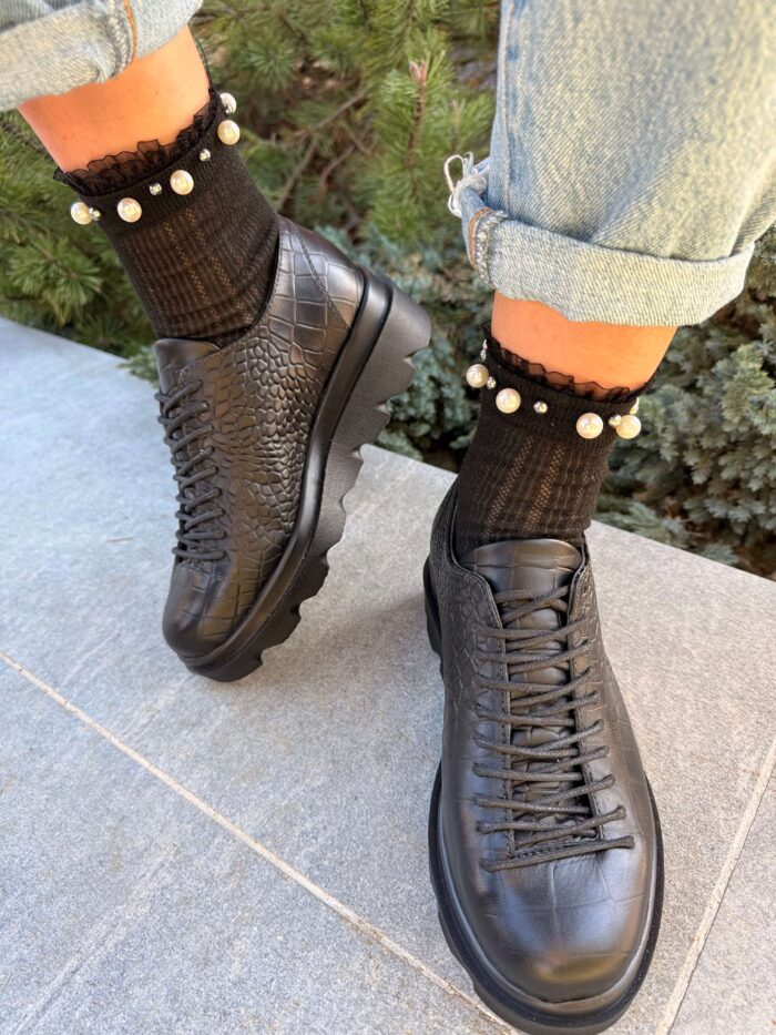 Pantofi piele naturala Bella - imagine 2