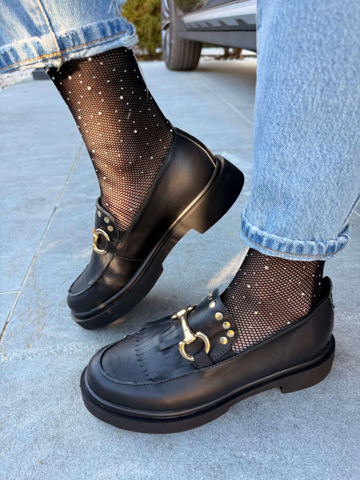 Pantofi piele naturala Mutahara - imagine 4