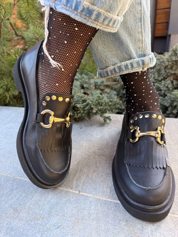 Pantofi piele naturala Mutahara - imagine 3