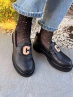 Pantofi piele naturala Rumaisha - imagine 4