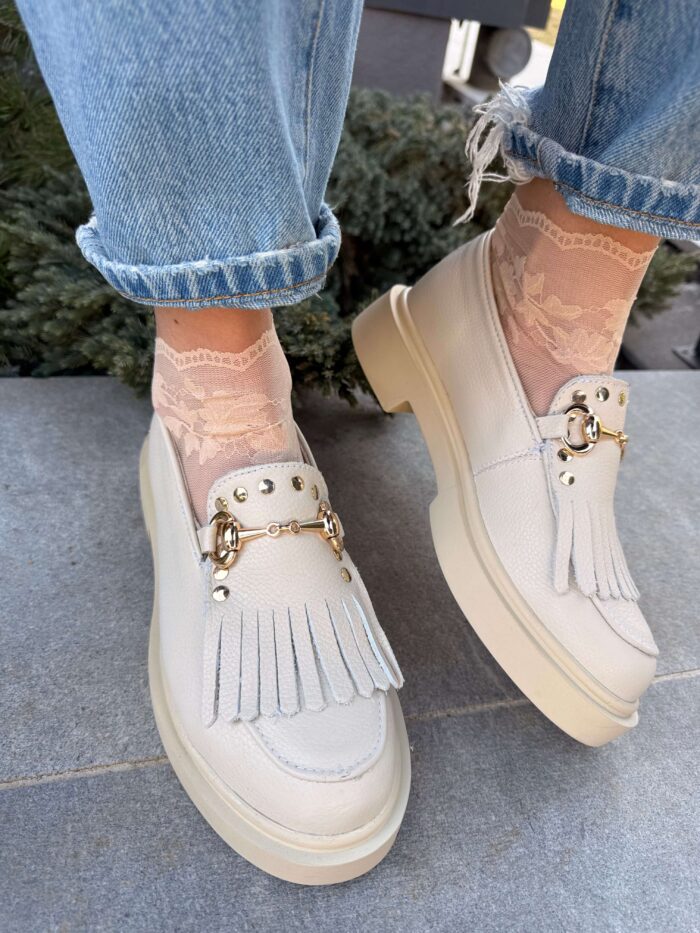 Pantofi piele naturala Abyan - imagine 5