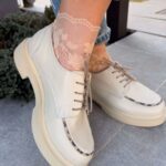 Pantofi piele naturala Rokaya