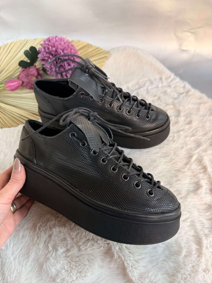 Pantofi piele naturala Anissa - imagine 3