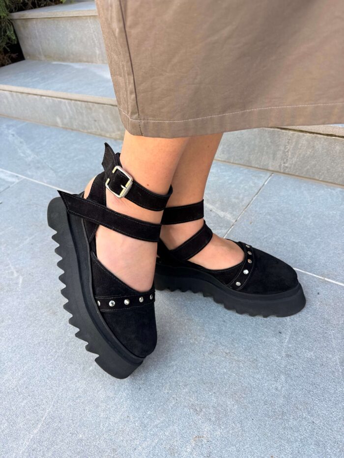 Pantofi damă piele naturală Noirea - imagine 8