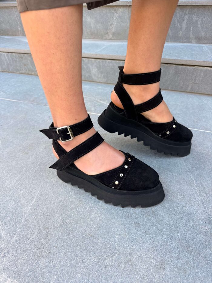 Pantofi damă piele naturală Noirea - imagine 6