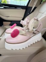 Pantofi damă piele naturală Seraphine cu patratele ticlam - imagine 3