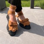 Pantofi damă piele naturală Valera maro