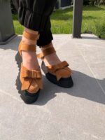 Pantofi damă piele naturală Valera maro