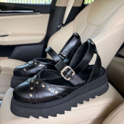 Pantofi damă piele naturală Stravon negru