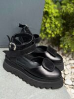 Pantofi damă piele naturală Seraphine balck - imagine 5