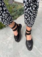Pantofi damă piele naturală Seraphine balck - imagine 2