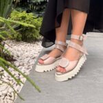 Pantofi damă piele naturală Seraphine decupat la degete