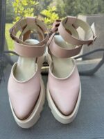 Pantofi damă piele naturală Wowy roz pal - imagine 2