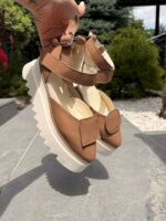 Pantofi damă piele naturală Seraphine capucino