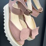 Pantofi damă piele naturală Seraphine roz sarpe somon